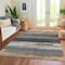 Homeroots 3' X 5' Black Abstract Washable Indoor Outdoor Area Rug 608625 - alternate 2