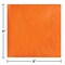 Touch Of Color Sunkissed Orange Beverage Napkins 3 ply, 5"x5", 500PK 57191B - alternate 2
