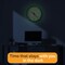 Clockswise 12in Round Glow-in-the-Dark Wall Clock With Green Luminous Numbers & Hands Easy-Read Light QI004619.12 - alternate 2