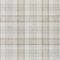 Homeroots 9' X 12' Linen And Brown Plaid Washable Indoor Outdoor Area Rug 601330 - alternate 3