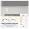 Newhouse Hardware Quickport 3-Port Wall Plate White 3QP-WH-01 - alternate 2