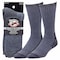 Railroad Sock Mens Crew Socks, 50% Merino Wool, 35% Acrylic, 13% Nylon, 2% Spandex, Denim, 6-12 M, 1 PR 2965 DE - alternate 1