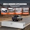 Vevor 30"x13"x9.6" Heavy Duty Aluminum Bar Tread Tool Box for Pick Up Truck Bed JL-TB19-1 - alternate 2