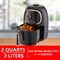 Brentwood Industries AF-202BK 2 Quart Small Electric Air Fryer Copper with Timer and Temp Control AF-202BKC - alternate 2