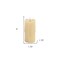 Homeroots Set of Two Beige Flameless Votive Candle, 2PK 517663 - alternate 2