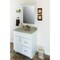 Craftmark Shaker Retreat Wht 30'' Wx34'' Hx21''D Vanity Base without Top 1 Door/2 Drawer SR3021D - alternate 2