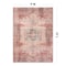 World Rug Gallery Vintage Bohemian Machine Washable Non Slip Area Rug 9 ft x 12 ft Multi 6024MULTI9X12 - alternate 2