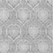 Homeroots 3' X 5' Gray And Silver Medallion Washable Indoor Outdoor Area Rug 587734 - alternate 4