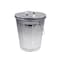 Mytee Products 6 Gallon Galvanized Steel Trash Can with Lid for Tow Trucks TRC-6GAL - alternate 2