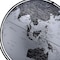 Homeroots 21" Black And Silver Modern Polyresin Globe 468306 - alternate 2