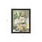 Homeroots Walk Humbly Floral 1 Black Framed Print Wall Art 416137 - alternate 2