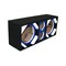 Deejay Led Two 8-in Woofers plus Two Tweeters Blue Empty Chuchera Speaker Enclosure D8T2BLUE - alternate 3