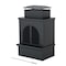 Sunjoy 30in x 22in x 48in Danton Woodburning Fireplace with PVC Cover A304005920 - alternate 1