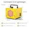 Edendirect 10000 sq. ft. High Capacity  Ozone Generator in Yellow with Fan and Timer for Smoke ZR-CYF-080C - alternate 2