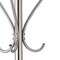 Homeroots 13in X 68in Brushed Steel Brushed Steel Stand Coat Rack 372949 - alternate 3