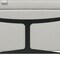 Homeroots Light Gray Italian Leather Power Reclining U Shaped Eight Piece Corner Sectional With Console 634681 - alternate 2