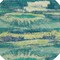 Homeroots 8' Emerald And Lime Green Round Abstract Washable Indoor Outdoor Area Rug 612499 - alternate 4