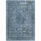 Homeroots 3' X 5' Blue And Gray Medallion Washable Indoor Outdoor Area Rug 616052 - alternate 2