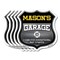 Signmission Mason's Garage I Can Fix Everything But Stupid, 12 inch X 12 inch, Aluminum Metal Sign, 5PK SHI-A-5Pack-12-490-MASON - alternate 1