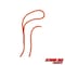 Extreme Max 3006.2448 BoatTector Double Braid Nylon Dock Line - 1/2" x 15', Neon Orange 3006.2448 - alternate 2