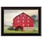 Homeroots Willow Grove Mill 3 Black Framed Print Wall Art 406915 - alternate 1