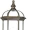 Homeroots Antique Brown Cylindrical Lantern Wall Light 398597 - alternate 2