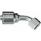 Gates Female Flat-Face O-Ring Swivel - 45 Bent Tube MegaCrimp G25235-2020 - alternate 2