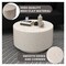 Leisuremod Terra 36 in Round Fiberstone Side Table, Weatherproof, Indoor/Outdoor, Fully Assembled TCT36W - alternate 3