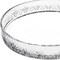 Homeroots 12in Clear Round Cut Crystal Serving Tray 517515 - alternate 2