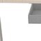 Homeroots 55" Adjustable Beige Standing Desk 558235 - alternate 2