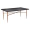 Homeroots 72" Black and Bronze Wood and Steel Dining Table 557691 - alternate 3