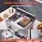 Vevor Commercial Electric Deep Fryer Countertop Fryer 3000W Dual Tank 2x11Qt/11L SC-102V - alternate 2