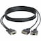 Tripp Lite Tripp Lite by Eaton 6ft VGA Monitor Y Splitter Cable High Resolution HD15 M/2xF 6' P516-006-HR - alternate 1