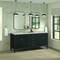 James Martin Vanities Myrrin 72'' D Vanity, Carbon Oak w/ Jasmine Pearl Silestone Top w/FreePower Wireless Charger 485-V72-CBO-FEJP - alternate 2