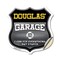Signmission Douglas's Garage I Can Fix Everything But Stupid, 18 Inch X 18 Inch, Vinyl Decal SHI-D-18-490-DOUGLAS - alternate 1