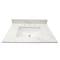 Msi Calacatta Lumas 31in x 22in Single Bathroom Vanity Top With Sink ZOR-VANS-3122-0032 - alternate 1
