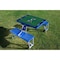 Picnic Time Family Of Brands Tennessee Titans - Football Field - Picnic Table Portable Folding Table with Seats, (Royal Blue) 811-00-139-315-2 - alternate 2