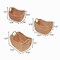 Happimess Nellie Farmhouse Classic Hand-Woven Hyacinth Storage Boat Baskets with Handles, Natural, 3PK BSK2002A-3SET - alternate 2