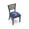 Holland Bar Stool Co BlackLogo Chair, VinylSeat L00418EastIL - alternate 1