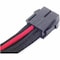 Silverstone Silver Stone Technologies PP07-PCIBR 8 Pin 250 mm Power Cable Extender - Black with Red PP07-PCIBR - alternate 3