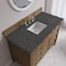 James Martin Vanities Brittany 48" Single Vanity, Pecan w/ 3 CM Parisien Bleu Silestone Top 655-V48-PCN-3PBL - alternate 3