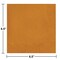 Touch Of Color 6.5" x 6.5" Pumpkin Spice Orange Napkins 600 PK 323384 - alternate 3