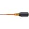Klein Tools Insulated Slotted Screwdriver 1/8 in Round 612-4-INS - alternate 1