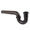 Kingston Brass 1-1/4, or 1-1/2 x 1-1/2 in. P-Trap without Flange, 13-1/16 in. Length, 18 Gauge, Oil Rubbed Bronze CC1245 - alternate 1