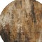Homeroots 8' Taupe Gray And Ivory Round Abstract Washable Indoor Outdoor Area Rug 617676 - alternate 2