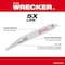 Milwaukee Tool 9" 8TPI The TORCH with CARBIDE TEETH 1PK + SAWZALL Demolition Blade Set, 12PC 49-22-1129, 48-00-5202 - alternate 4
