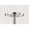 Nuvo Lune, 3 Light Semi-Flush, Brushed Nickel Finish, Etched White Glass 60/8229 - alternate 2