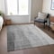 Homeroots 10' X 14' Gray Silver And Charcoal Ombre Washable Indoor Outdoor Area Rug 581809 - alternate 2