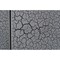 Homeroots 59" Gunmetal Grey Crackle Finish Six Drawer Double Dresser 490819 - alternate 2