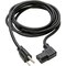 Eaton Tripp Lite Series Computer Power Cord, NEMA 5-15P to Right-Angle C13 - 10A, 125V, 18 AWG, 10 ft. P006-010-13RA - alternate 2